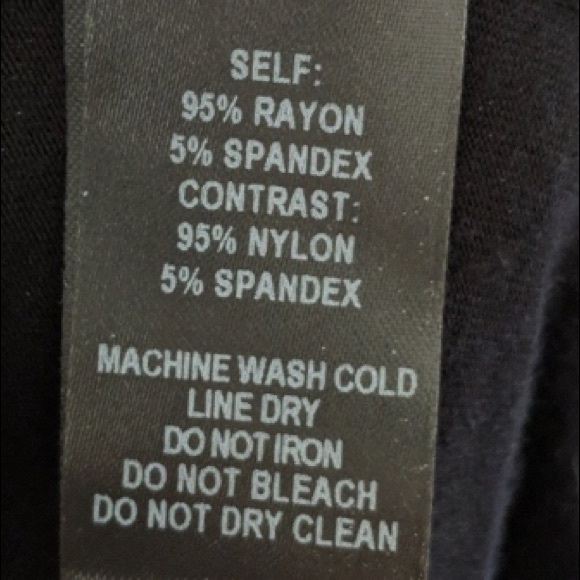 Lulu’s Black Maxi Dress with sheer waist - Picture 5 of 5